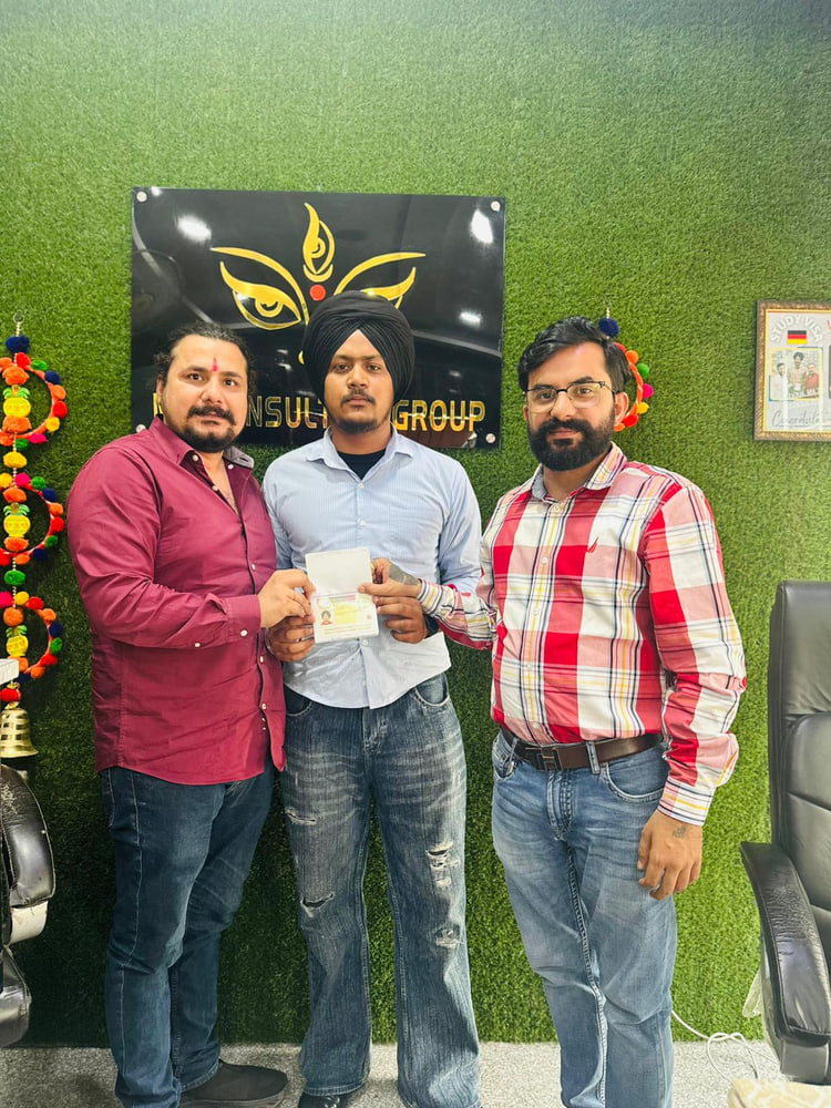 Gagandeep Singh — visa approved with MD Consulting Group
