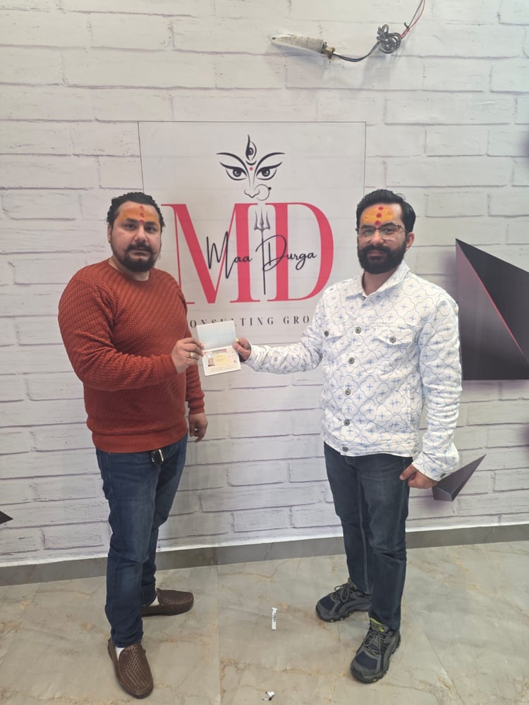 Rohit Bansal — visa approved with MD Consulting Group