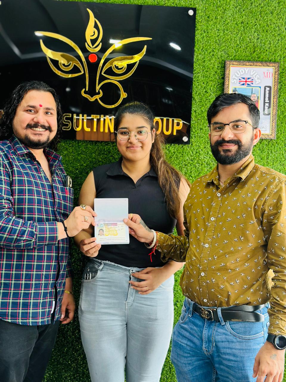 Diya Verma — visa approved with MD Consulting Group