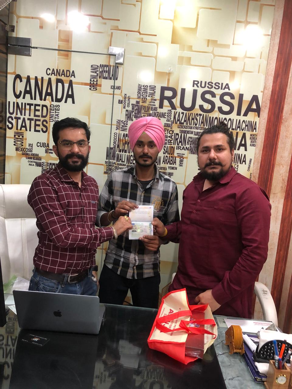 Sandeep Kumar — visa approved with MD Consulting Group