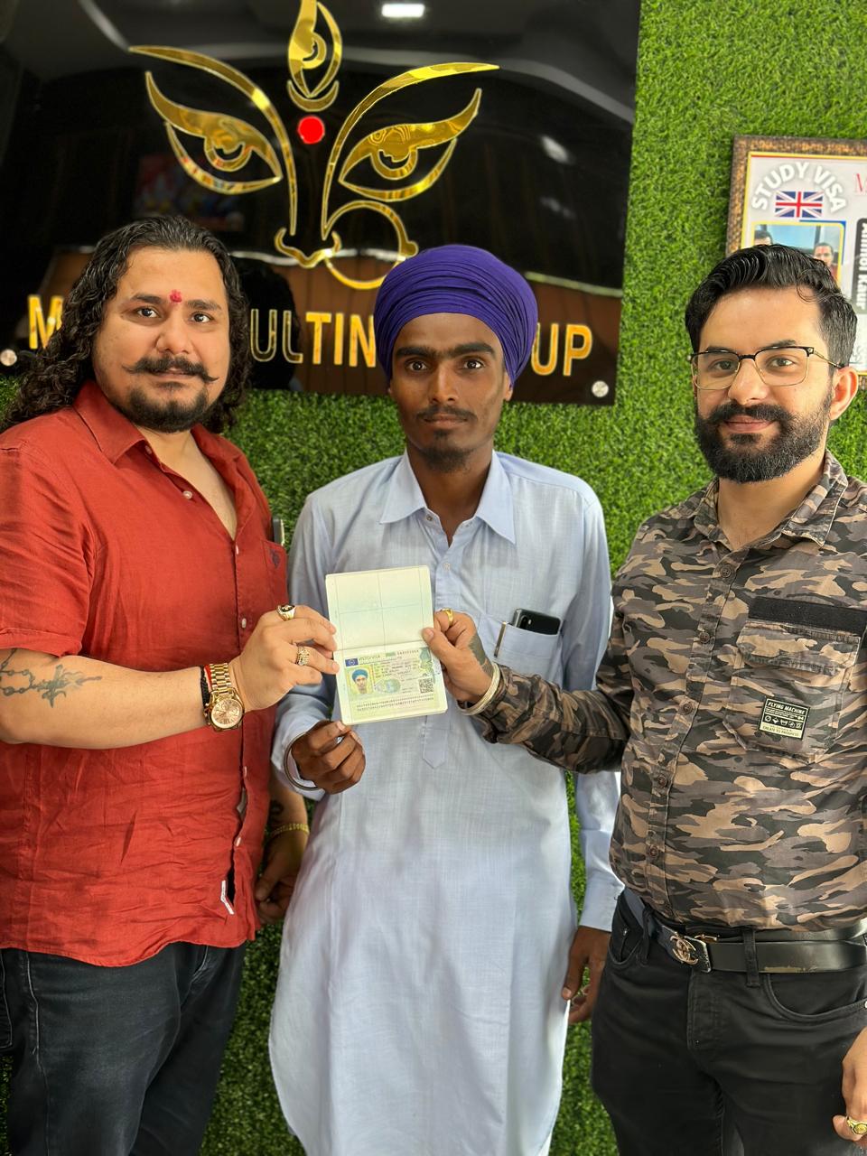 Aman Deol — visa approved with MD Consulting Group