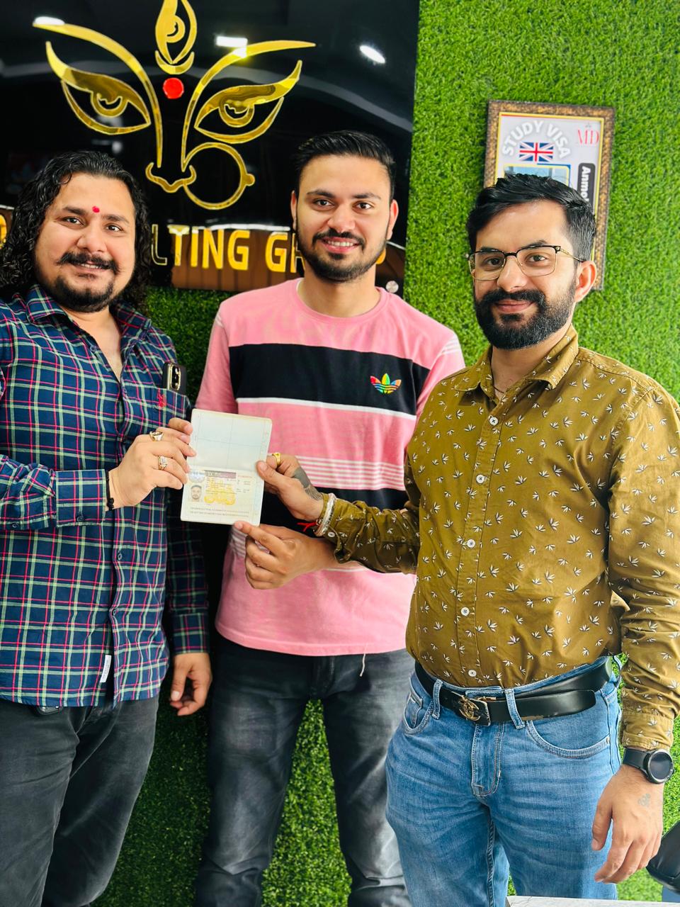 Simran Ahuja — visa approved with MD Consulting Group