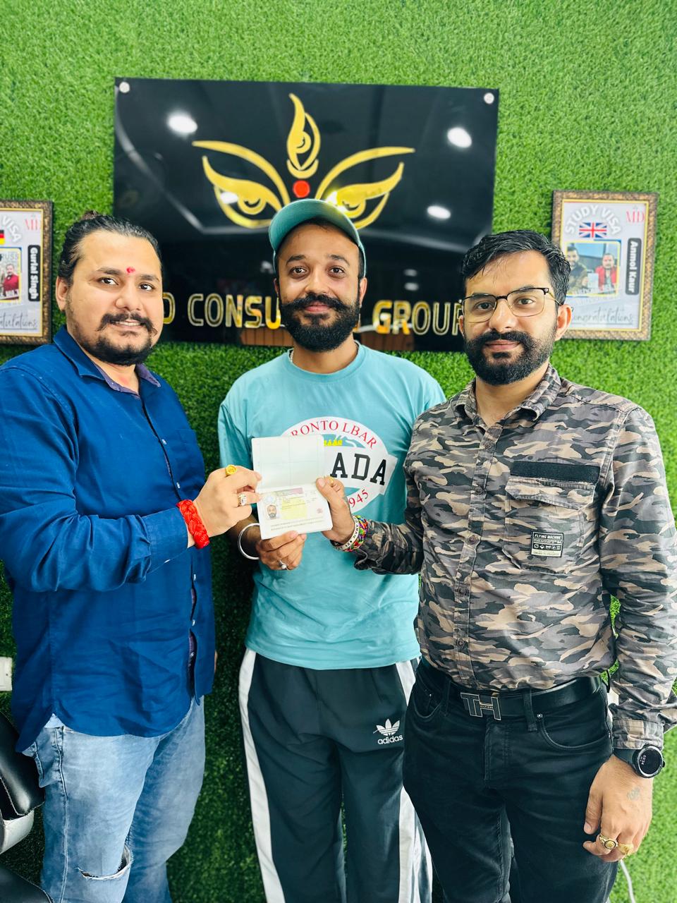Harpreet Singh — visa approved with MD Consulting Group