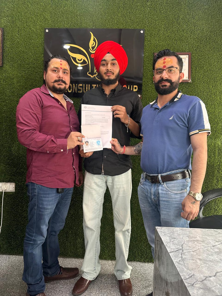 Simranjeet Kaur — visa approved with MD Consulting Group