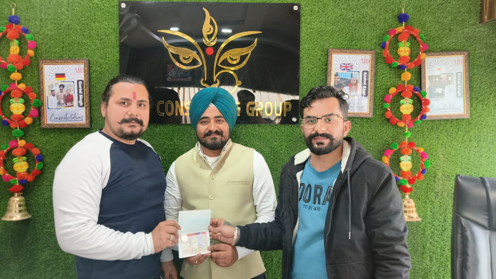 Harpreet Singh — visa approved with MD Consulting Group