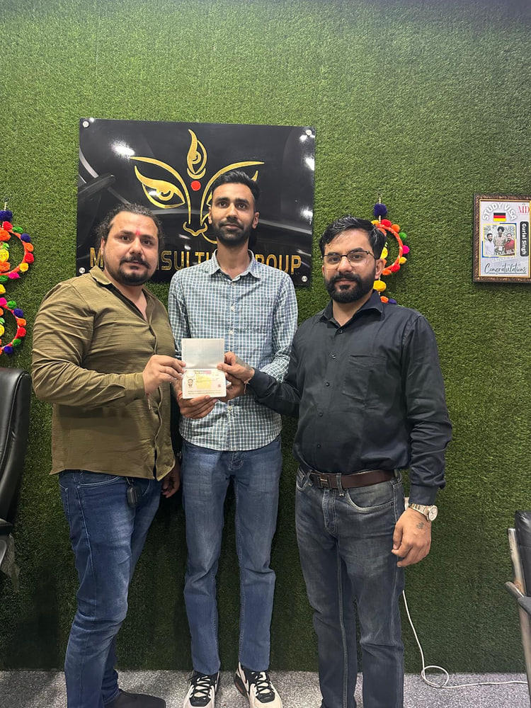 Ravneet Kaur — visa approved with MD Consulting Group