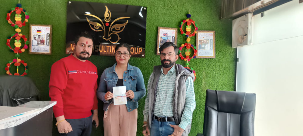 Simranjeet Kaur — visa approved with MD Consulting Group
